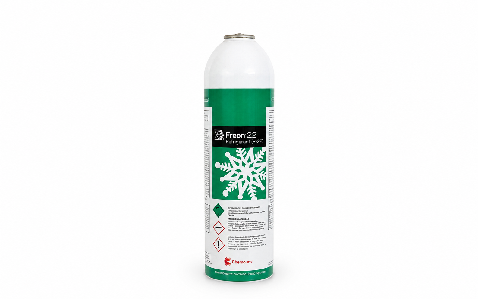 GAS R- 22 LATA 1Kg DUPONT