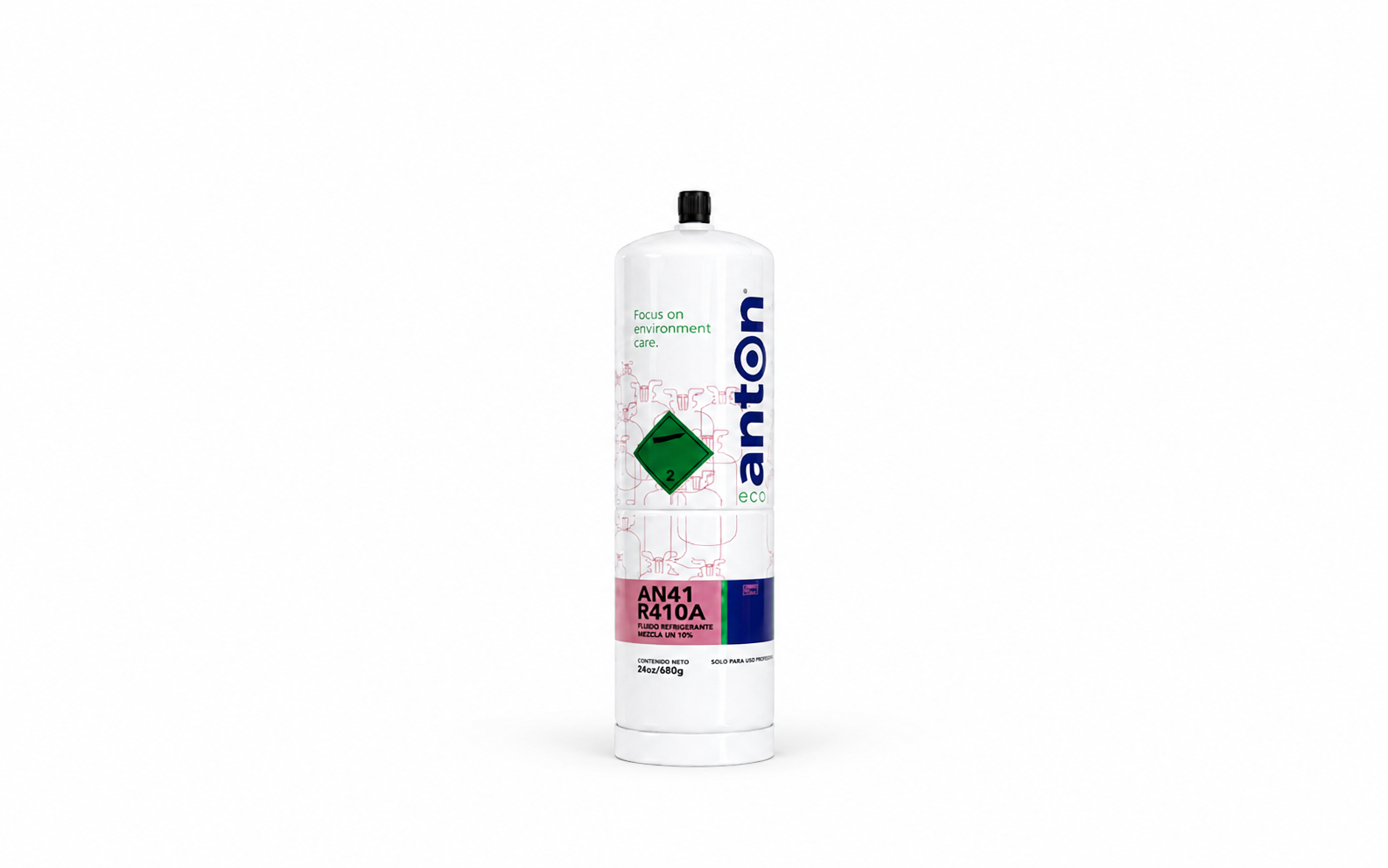 GAS R- 410 0.65 KG REFRIGERANT ANTON LATA